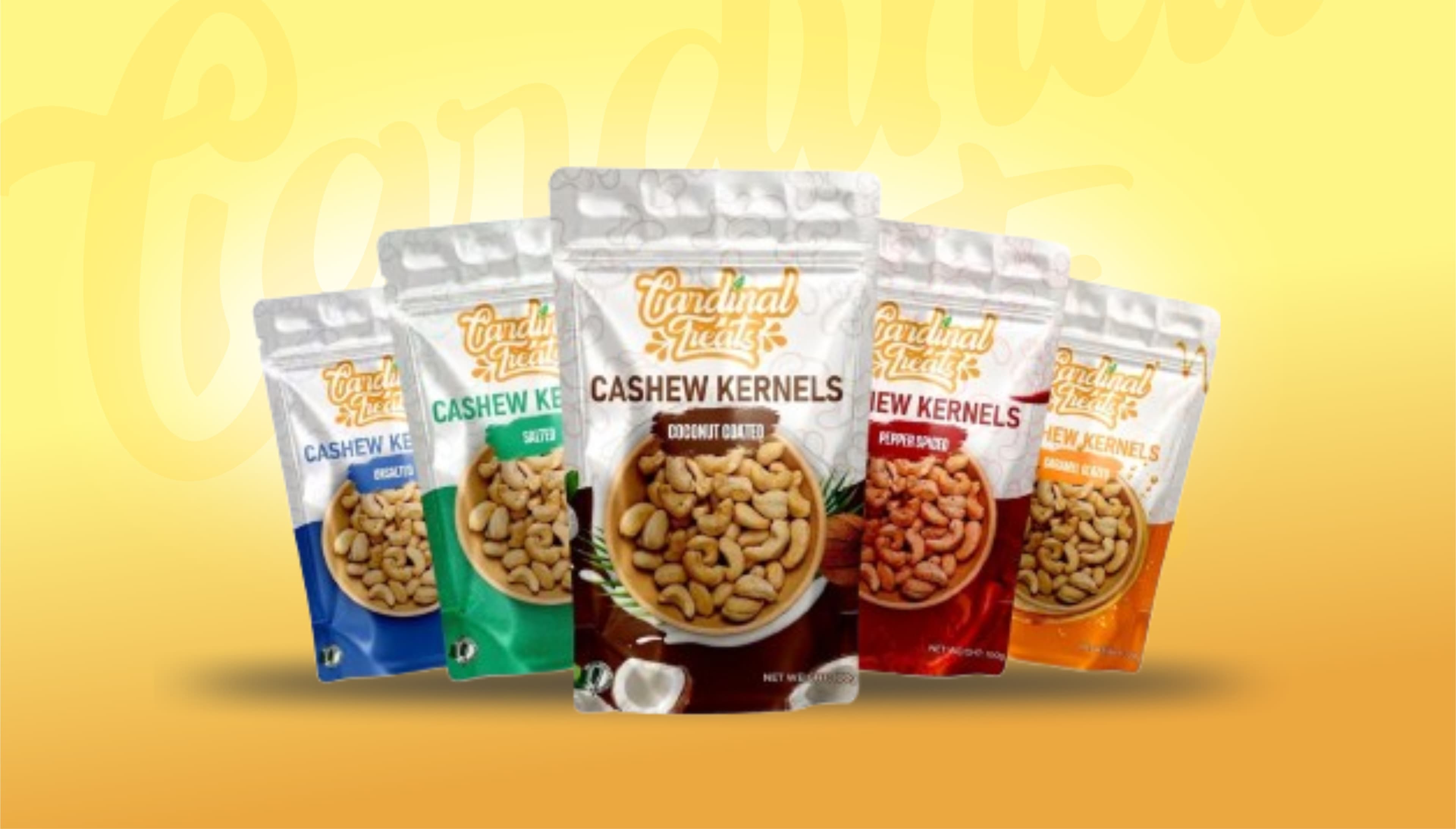 Cardinal Treats cashew products